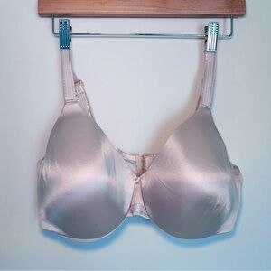 Bali Cream Full-Coverage Bra with Adjustable Straps